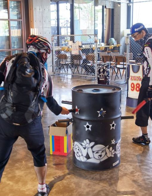 ドラムカンを使った危機一発ワークショップ