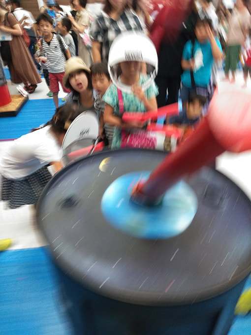 ドラムカンを使った危機一発ワークショップ