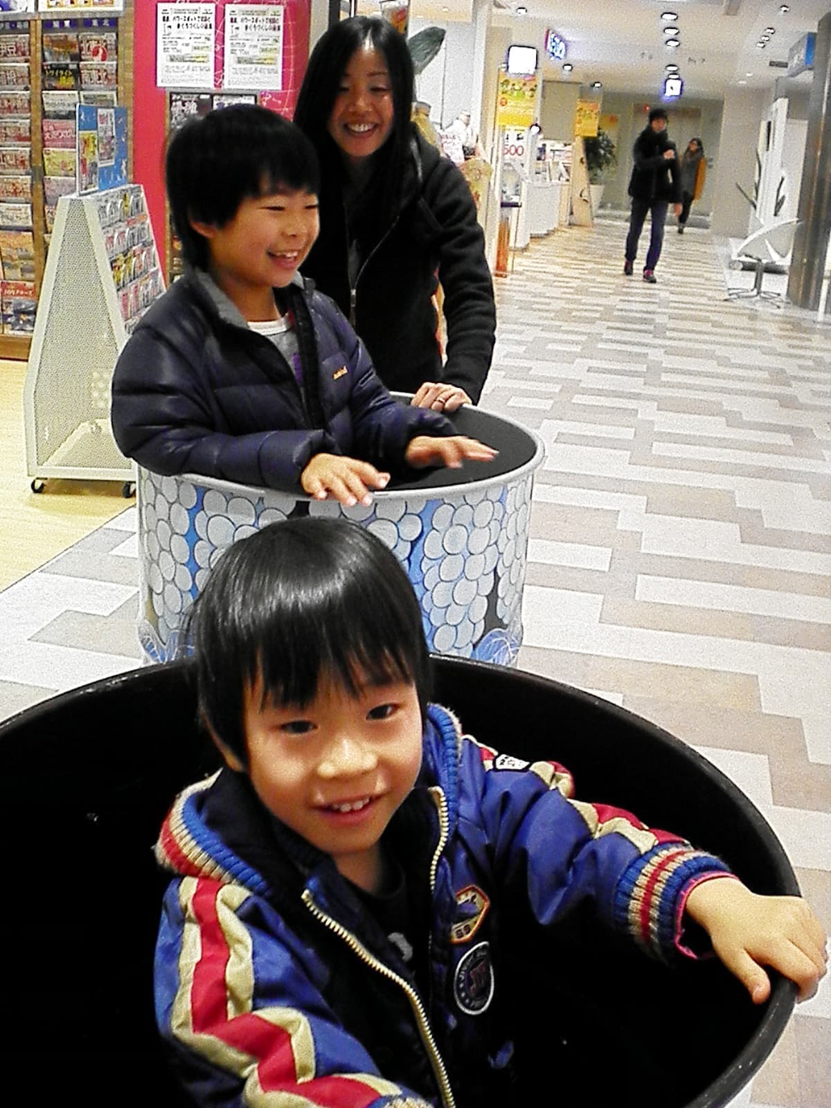 ドラムカンを使った子供ワークショップ